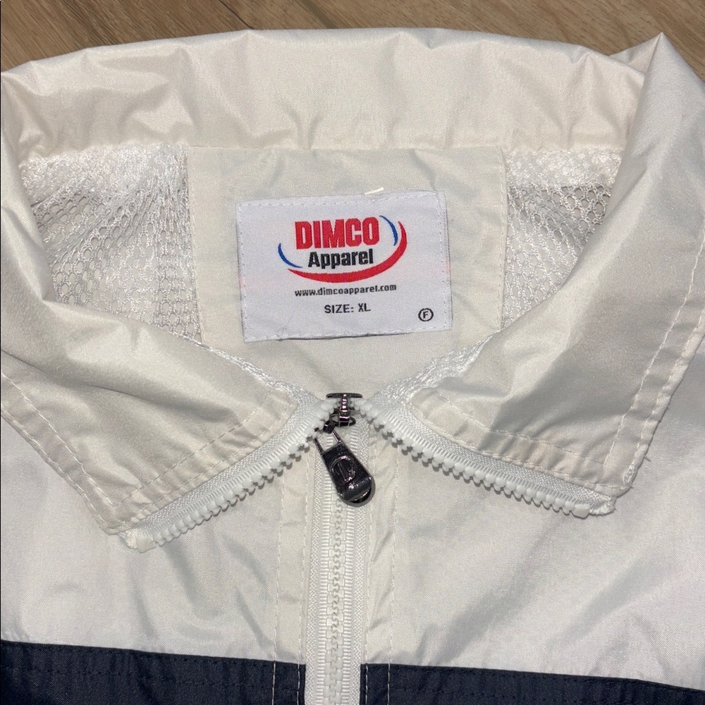 Dimco Apparel Great Lakes Unsalted Boat Windbreaker Rain Full Zip Jacket XLarge - Picture 5 of 5